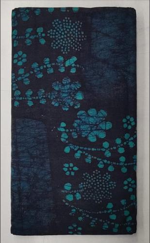 PL COTTON SAREES WITH SOLID WAX CRACK DESIGNS
